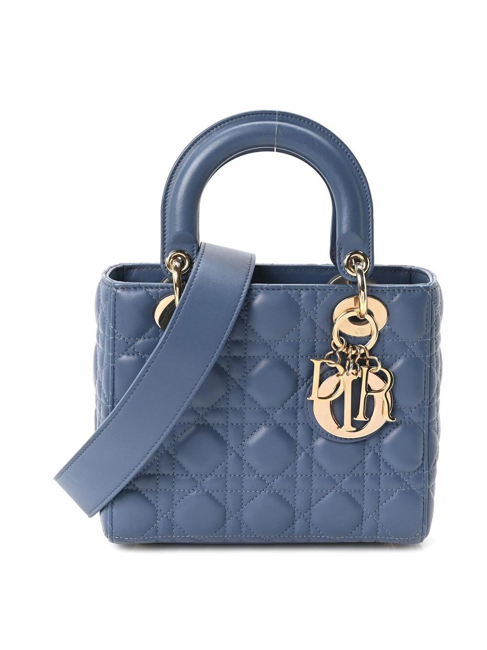 Christian Dior Lambskin Cannage Small #344861C43B